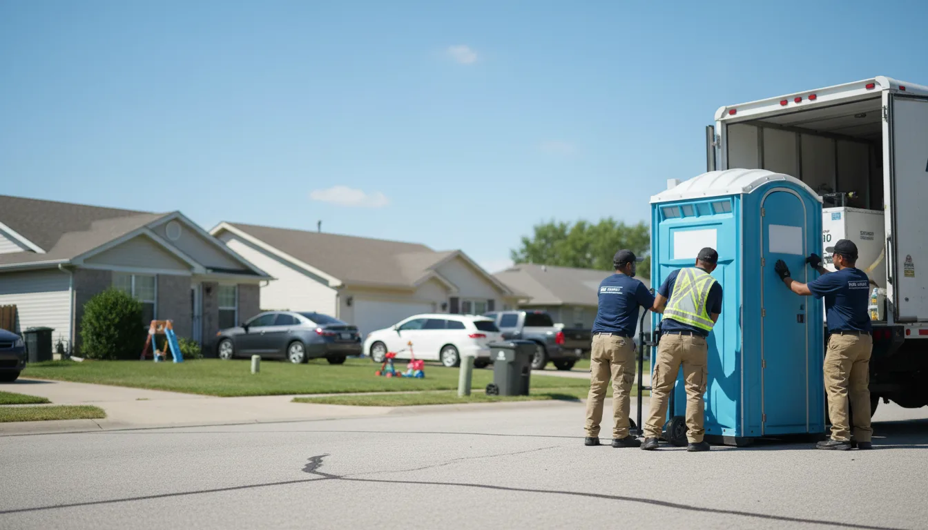 Standard Porta Potty Rentals in Spencerville, OH near me
